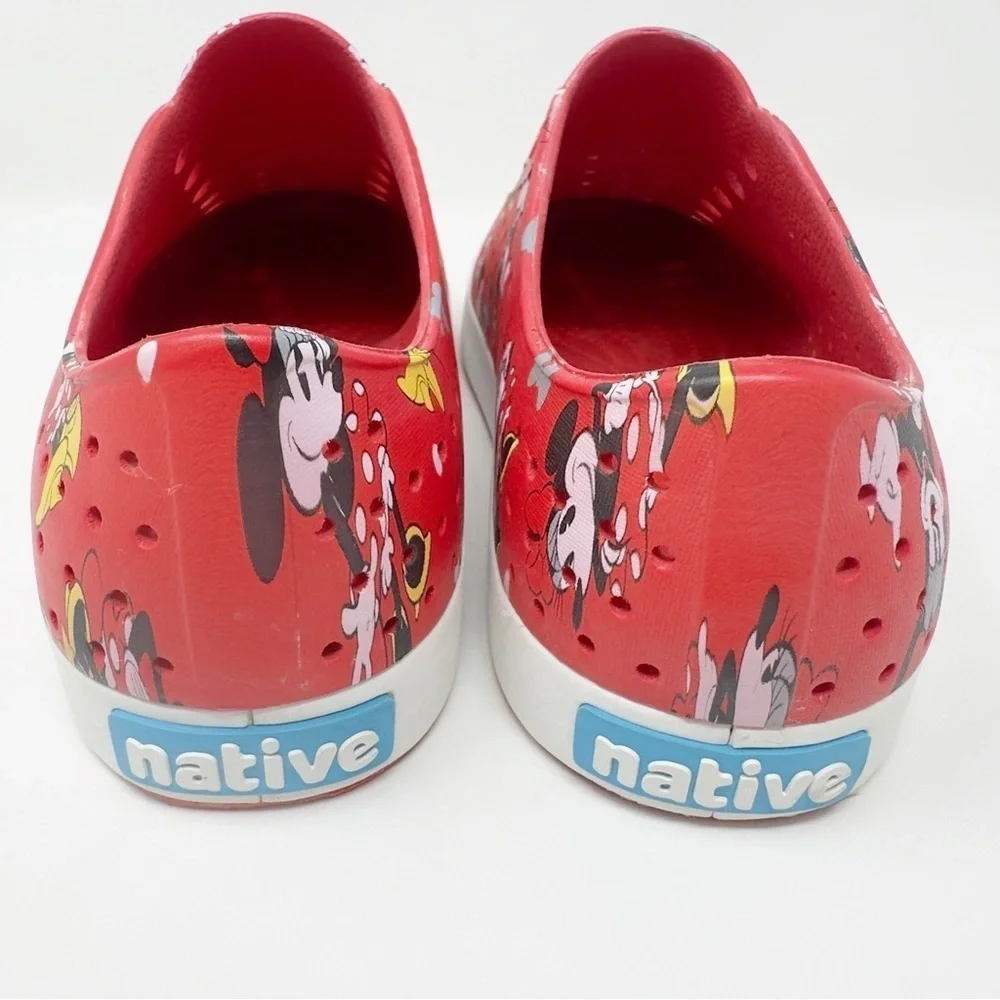 NATIVE x Disney Minnie Mouse Waterproof Slip On Sneakers